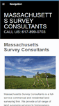 Mobile Screenshot of massachusettssurvey.com